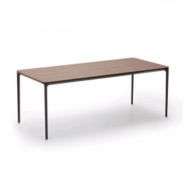 Slim Wood Dining Table by Sovet