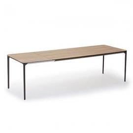 Slim Wood Extending Dining Table by Sovet