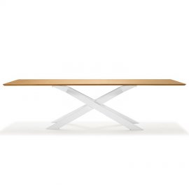 Cross Wood Dining Table by Sovet