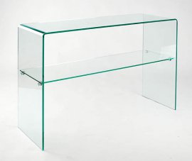 Arch Console with Shelf by Viva Modern