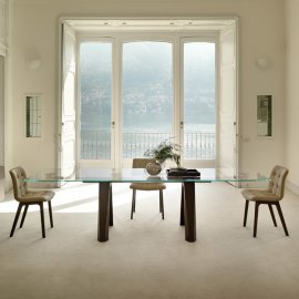 Aron Dining Table by Bontempi