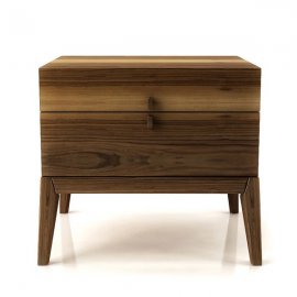 Moment 2 Drawer Night Table 002144 by Huppe