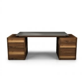 Swan Desk Configuration 2 by Huppe