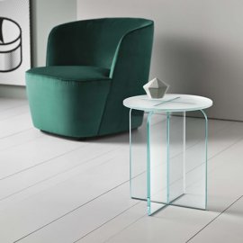 Opalina Sgabello End Table by Tonelli