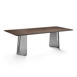 Plie Dining Table by Fiam