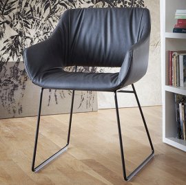 Lili Soft Sled Chair by Tonon