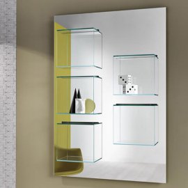 Dazibao Mirror Bookcase by Tonelli