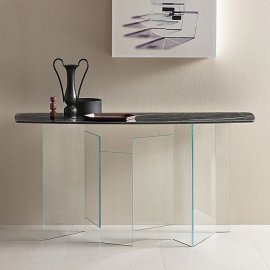 Metropolis Console Ceramic by Tonelli