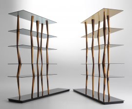 Sendai Crystal Bookcase by Horm