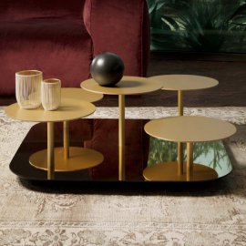 Valentine Metal Coffee Table by Tonin Casa