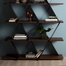 Castle Wooden Bookcase by Tonin Casa