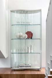 Oregina Glass Bookcase by Tonin Casa