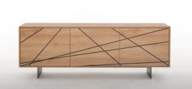 Maya Wooden Cabinet Sideboard by Tonin Casa