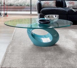 Dubai Glass Marble Coffee Table by Tonin Casa