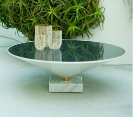 Flute Glass Coffee Table by Tonin Casa