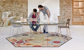 Kilim Hexa Rugs by Gan Rugs