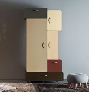 Valises Wardrobe Cabinet by Horm