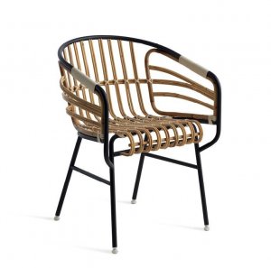 Raphia Rattan Chair by Casamania