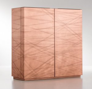 Graffio Cabinets by De Castelli