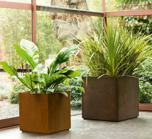 Cube Pot Planters & Pots by De Castelli