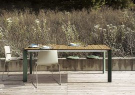 Nori Slatted Table by Kristalia