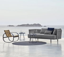 Moments 3-Seater Outdoor Sofa  by Cane-line