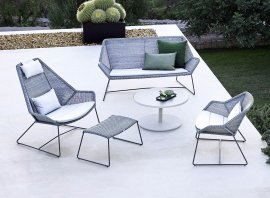 Breeze Lounge Chair by Cane-line