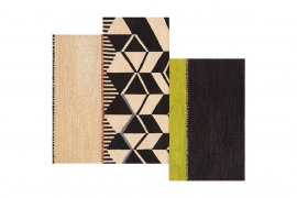 Spaces Rustic Chic Geo Rugs by Gan Rugs