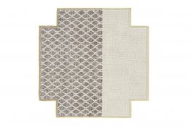 Spaces Mangas Rhombus Square Rugs by Gan Rugs