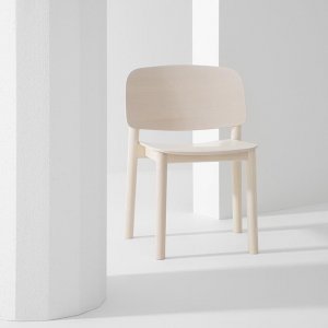 White Dining Chair by Billiani