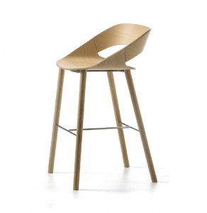 Kabira Wooden Stool by Arrmet