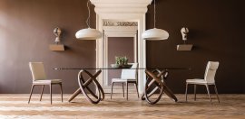 Carioca Elliptical Dining Table by Cattelan Italia