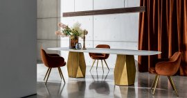 Deod Two Base Dining Table by Sovet