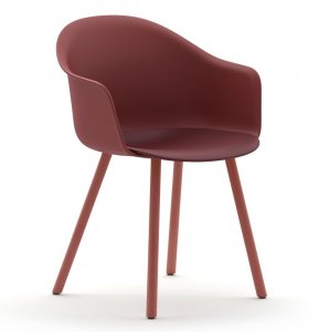 Mani Armshell 4WL Armchair by Arrmet