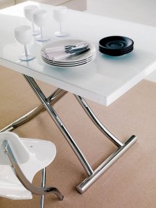 Planet Transformable Coffee Table by Ozzio