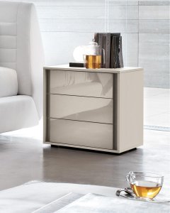 Vip Glass Storage Unit Chest of Drawers by Tomasella