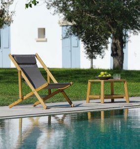 Elle Deck Chair by Ethimo