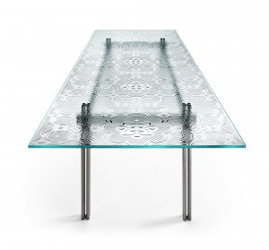 Cristaline Dining Table by Fiam
