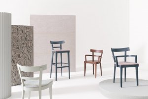 Cafe 462 Stool by Billiani