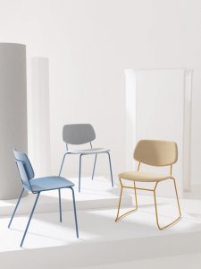 Doll Steel 558 Chair by Billiani