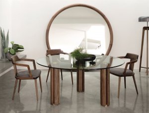 Quadrifoglio Crystal Dining Table by Porada