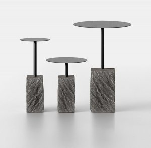 Rocks Side Table by Arrmet