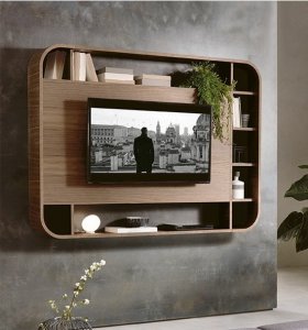 Vision TV Wall Cabinet by Pacini & Cappellini