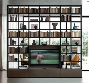 Spazioteca Bookcase by Pianca