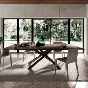 Arizona Extendable Dining Table by Ozzio