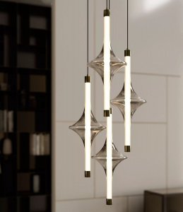 Rain Pendant Lamp Lighting by Bontempi