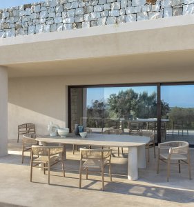 Bold Dining Table by Ethimo