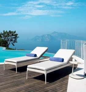 Infinity Sunbed Sunbeds by Ethimo