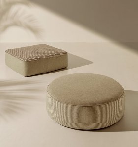 Isola Pouf by Ethimo