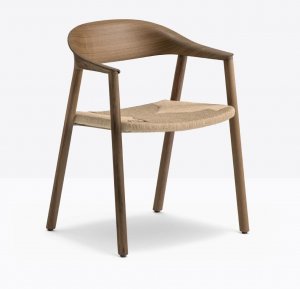 Hera Straw 2864 Armchair by Pedrali